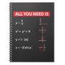 Maths Algebra Mathematics Teacher Gift Idea Notebook