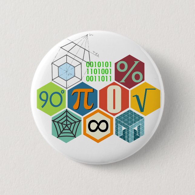 maths button (Front)