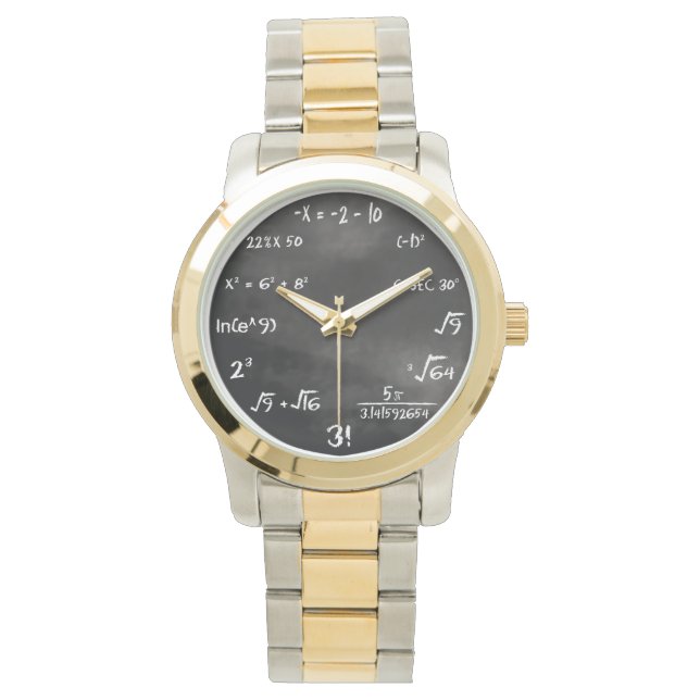 Maths Equation Watch (Front)