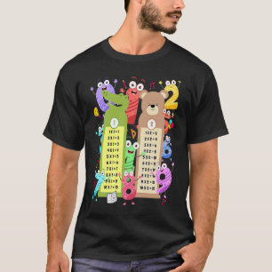 Maths Fancy Dress Idea For Kids & Teacher Numbers T-Shirt