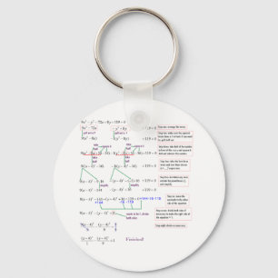 Maths Keychain