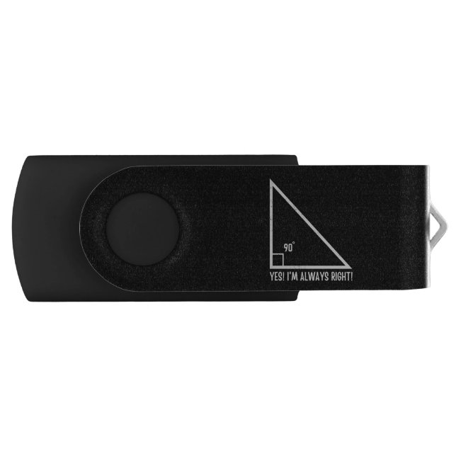 Maths / Mathematics Teacher Funny Flash Drive (Front)