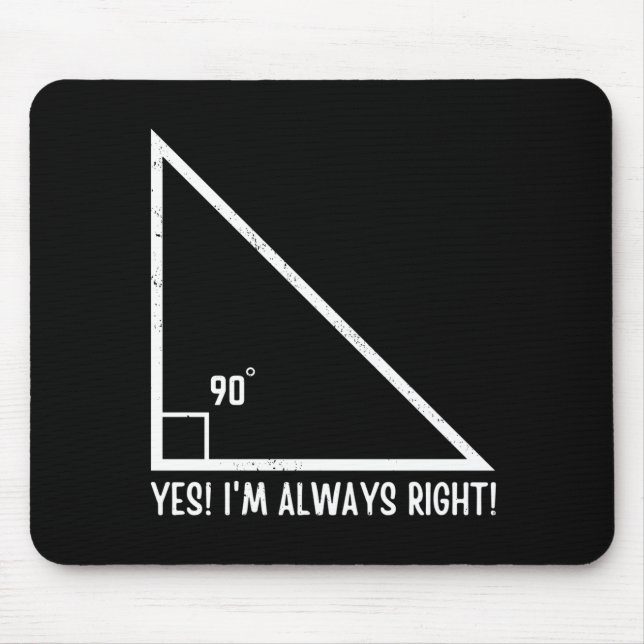 Maths / Mathematics Teacher Funny Mouse Pad (Front)