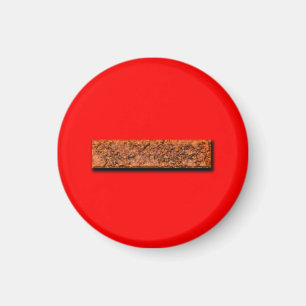 Maths Minus Sign Teaching or Memory Aid Magnet