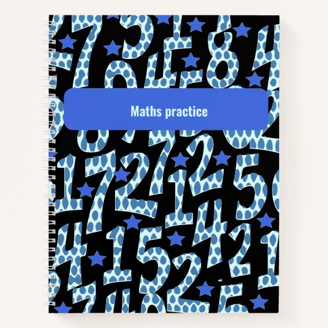 Maths Practice Notebook (Front)