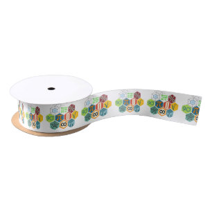 maths satin ribbon
