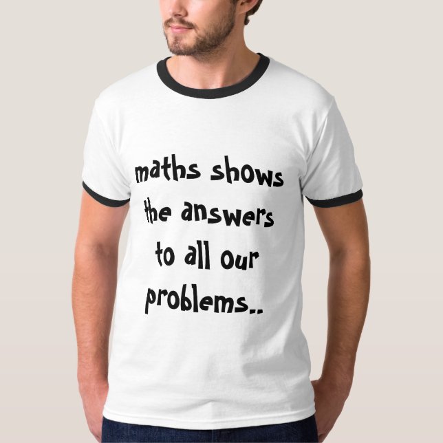 maths T-Shirt (Front)