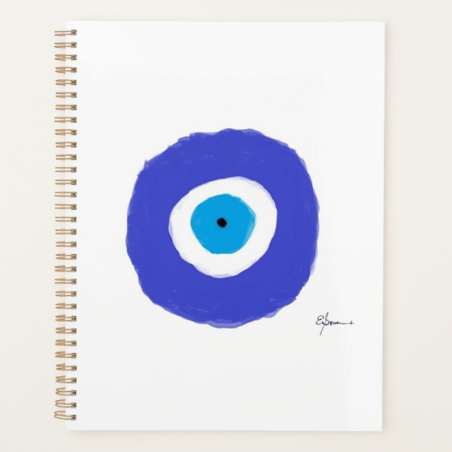 Mati for Luck by Eve design Notebook (Front)