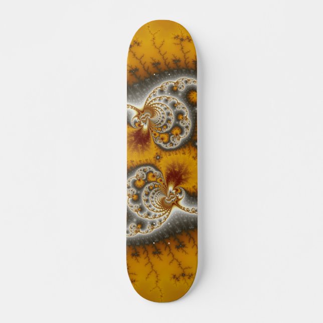 Matilda19 - Fractal art Skateboard Deck (Front)