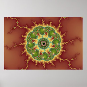 Matilda21a - Fractal Art Poster