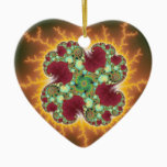 Matilda 17 - Fractal Art Ceramic Ornament