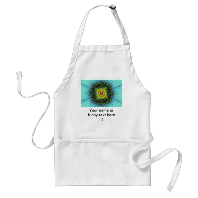 Matilda 1 - Fractal Art Adult Apron (Front)