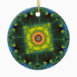 Matilda 1 - Fractal Art Ceramic Ornament