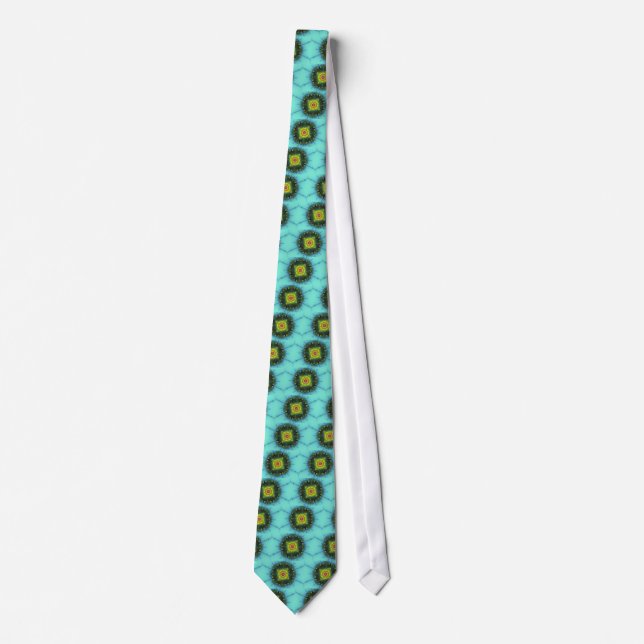 Matilda 1 - Fractal Art Neck Tie (Front)