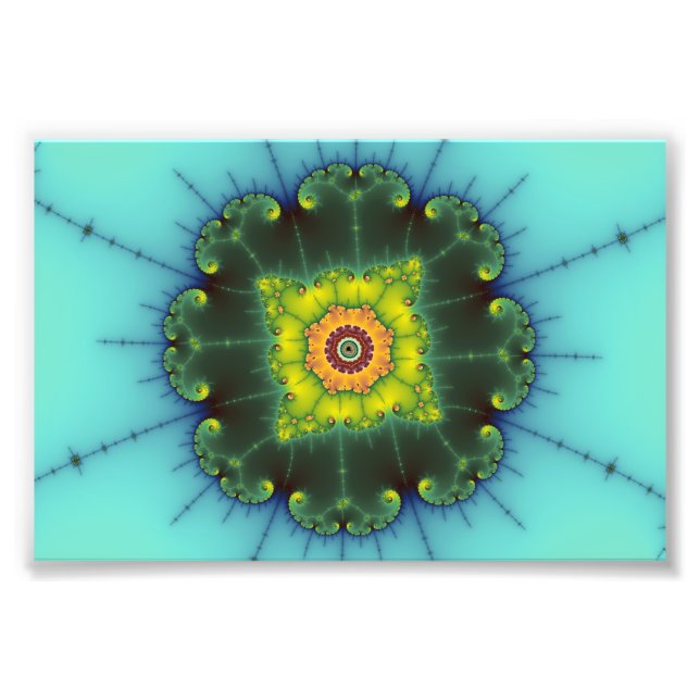 Matilda 1 - Fractal Art Photo Print (Front)