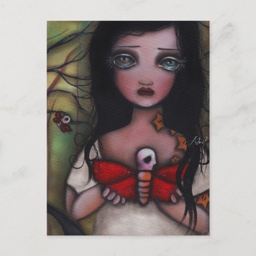 Matilda butterflies postcard