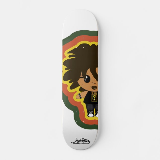 Matilda Rocker Skateboard Deck (Front)