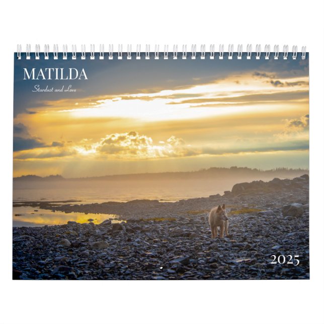 Matilda Stardust and Love 2025 Calendar (Cover)