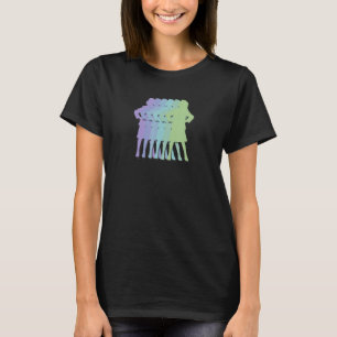 Matilda Strong gradient musical theatre stance T-Shirt