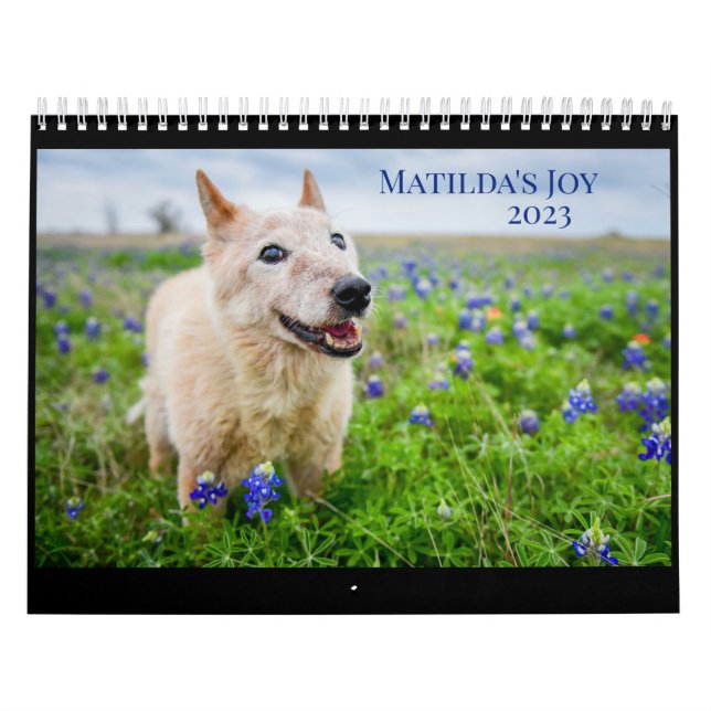 Matilda's Joy 2023 Calendar (Cover)