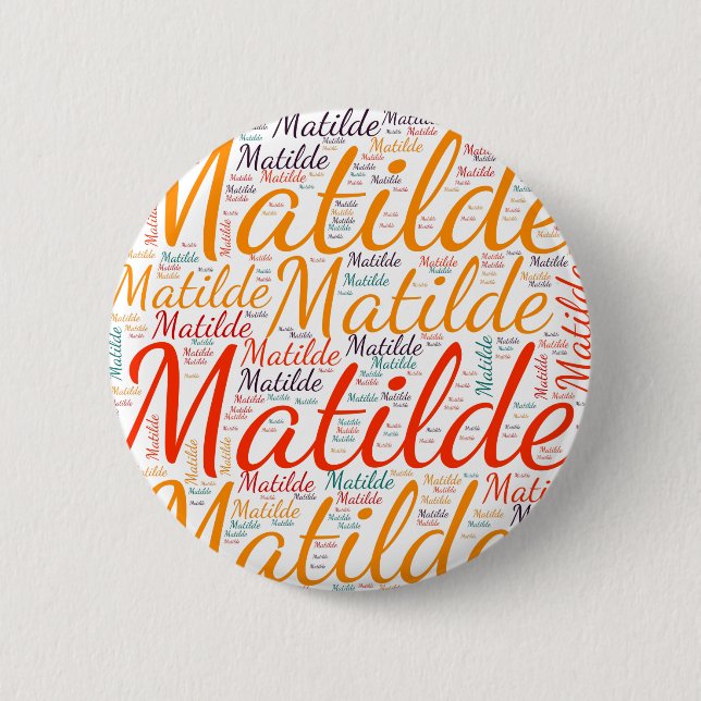 Matilde Button (Front)
