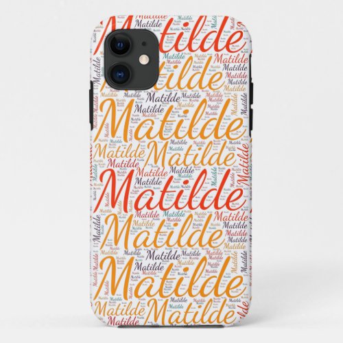 Matilde iPhone 11 Case