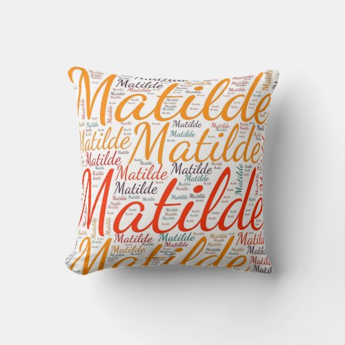 Matilde Throw Pillow