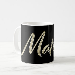 Matilde white Handwriting Tasse Kaffeetasse Coffee Mug