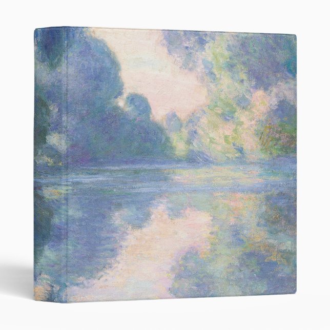 Matinee sur la Seine, 1897 (oil on canvas) 3 Ring Binder (Front/Spine)