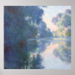 Matinee sur la Seine, 1897 (oil on canvas) Poster