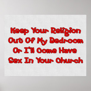 Mating In Your Church Poster