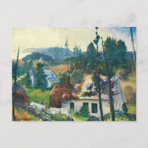 Matinicus Island, Maine, George Bellows Postcard