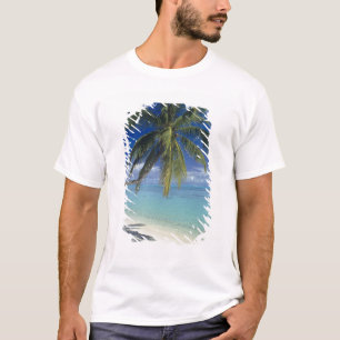 Matira Beach on the island of Bora Bora, Society T-Shirt
