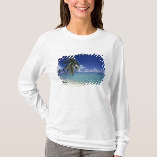 Matira Beach on the island of Bora Bora T_Shirt