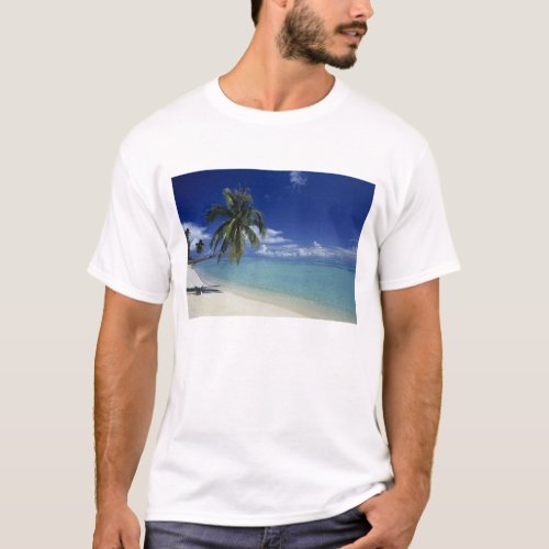 Matira Beach on the island of Bora Bora T_Shirt