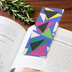 Matisse Abstract Geometric Blue Cut Out Art Bookmarks