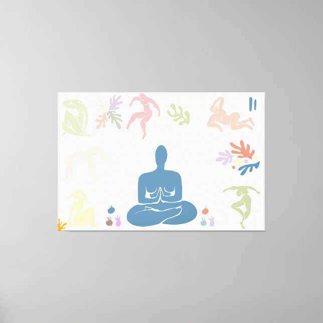 Matisse Art Meditation Elements  Canvas Print (Front)
