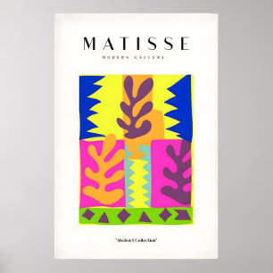 Matisse Art Prints - Colorful Abstract Leaves