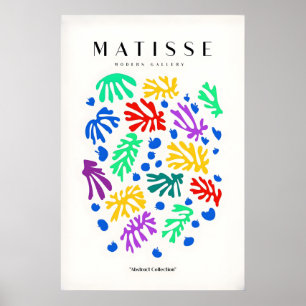 Matisse Art Prints - Colourful Scattered Abstract