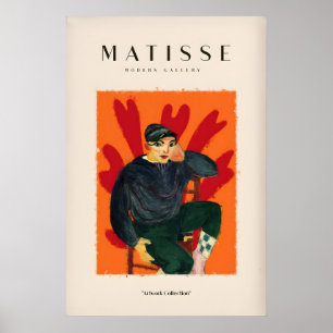 Matisse Art Prints - Seated Figure in Cap Poster