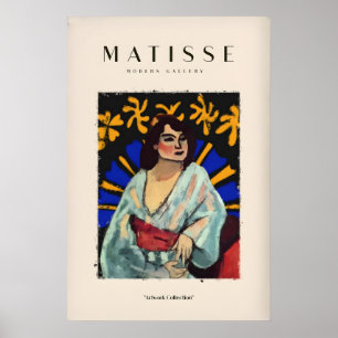 Matisse Art Prints - Woman Robe Abstract Stained