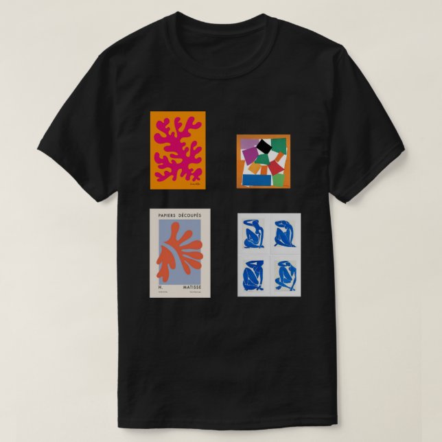 matisse cut-outs Sticker.png T-Shirt (Design Front)