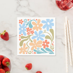 Matisse Daisies Pattern Napkins