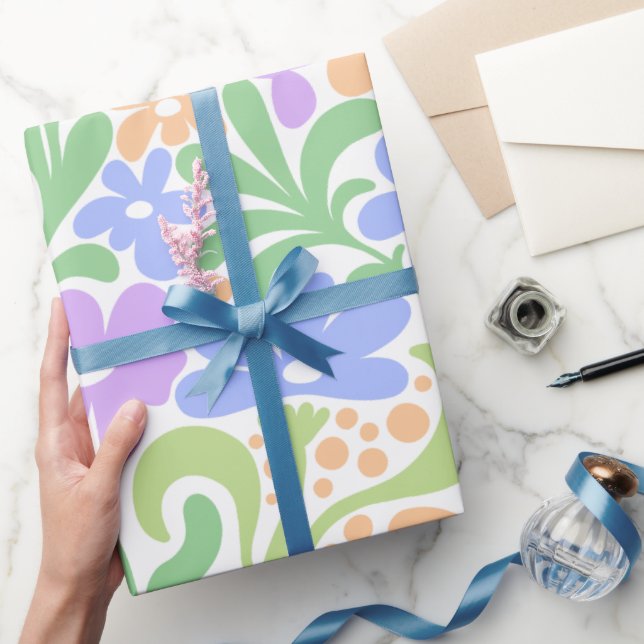 Matisse Daisies Pattern  Wrapping Paper (Gifting)