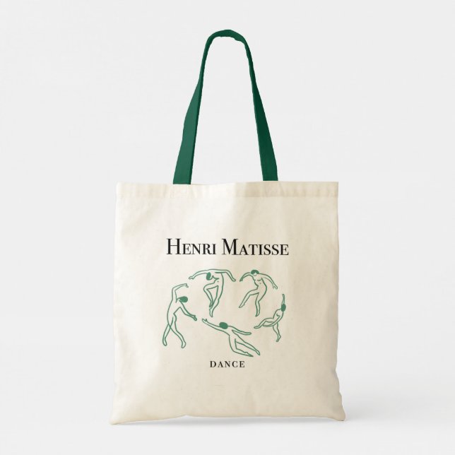 Matisse -dance Lined art  Tote Bag (Back)