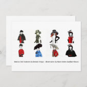 Matisse Doll Fashions - Card 5, 4.5 x 6.25 (Front/Back)