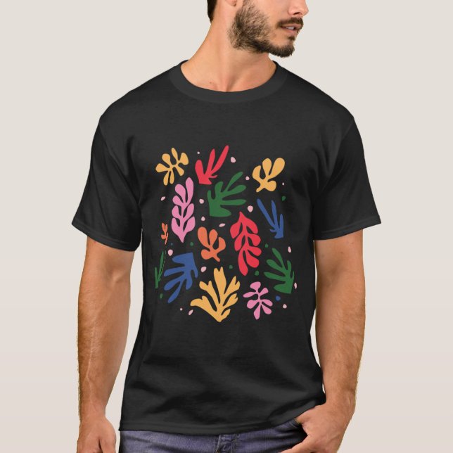 Matisse Flowers Art family T-Shirt (Front)
