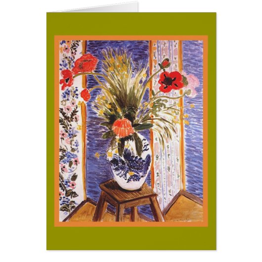 Matisse Flowers in a Bowl Cards (Front)