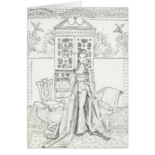 Matisse in Sage Silk Taffeta Cards