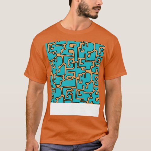 Matisse Inspired 70s Color Blobs T_Shirt